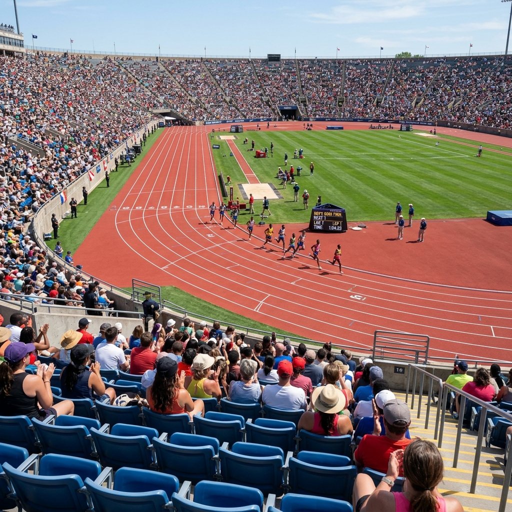 Spectator bucket seating