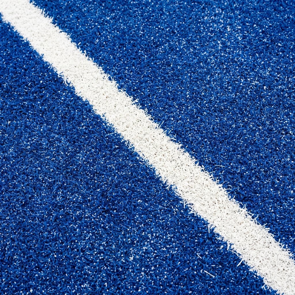 Silica sand infill on padel turf