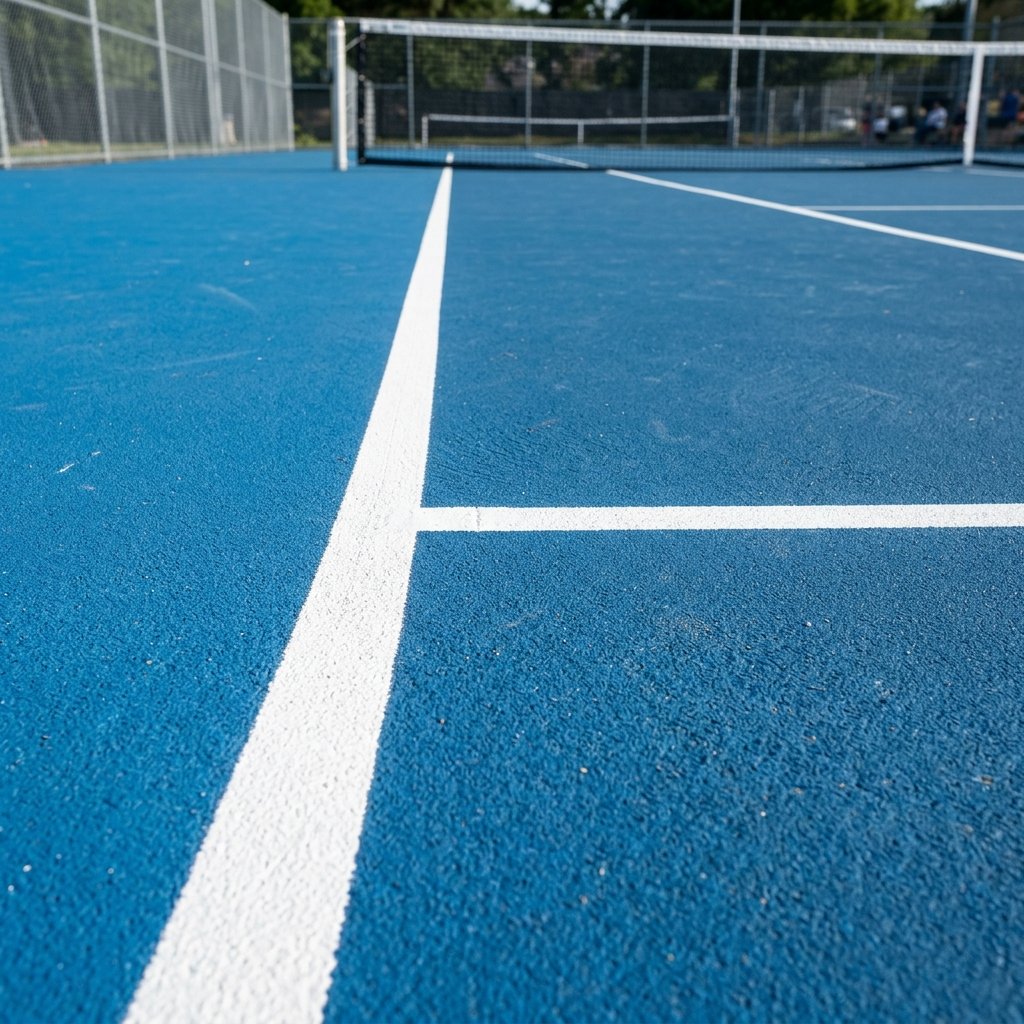 Uncushioned hard court surface