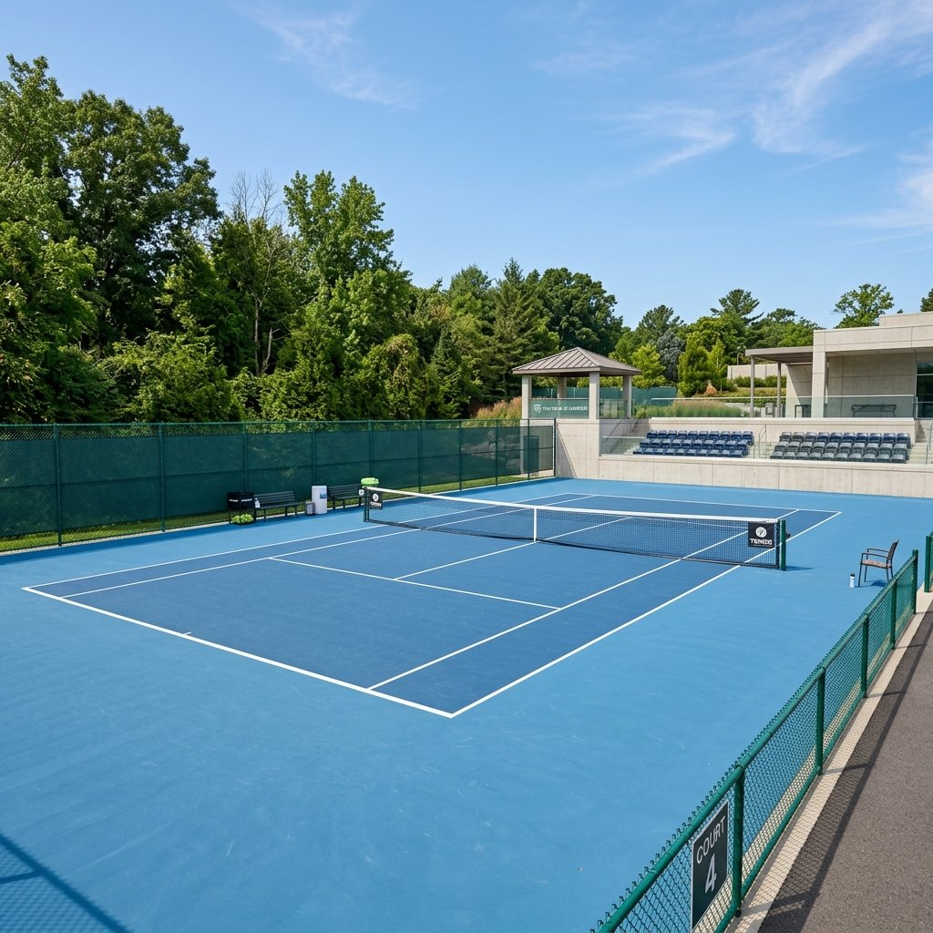 Professional Tennis Court